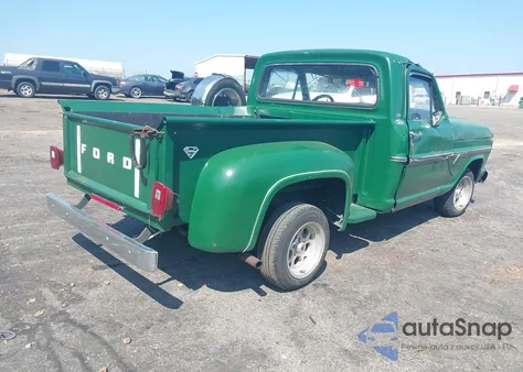 1967 Ford F100 from USA, damaged, VIN FA7FT2002E2